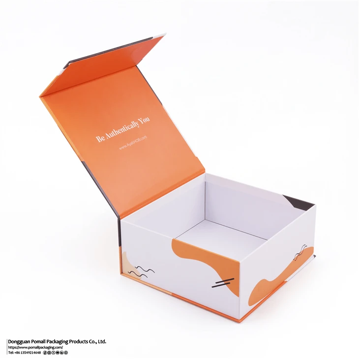 Book Style Rigid Apparel Gift Box high quality