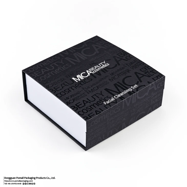 Elegant Black And White Skincare Gift Box best