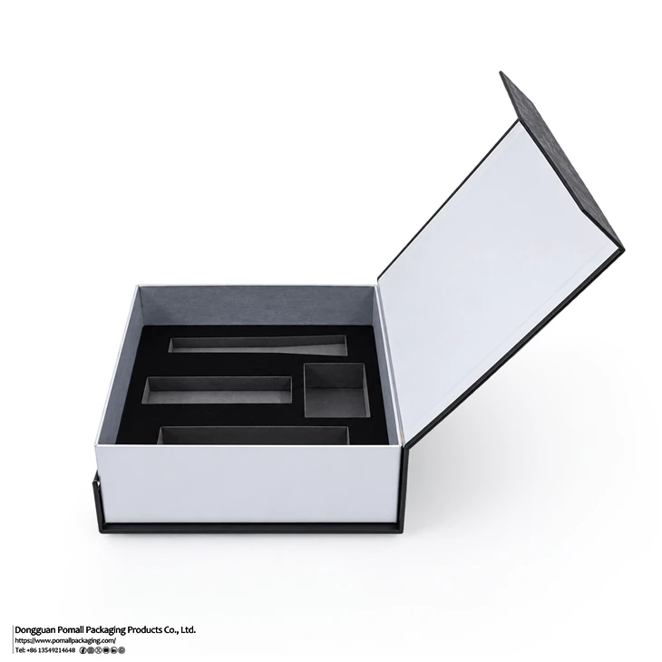 Elegant Black And White Skincare Gift Box price