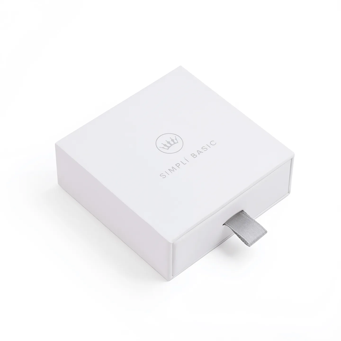 Embossed Logo Sliding Drawer Jewellery Packaging Box factory