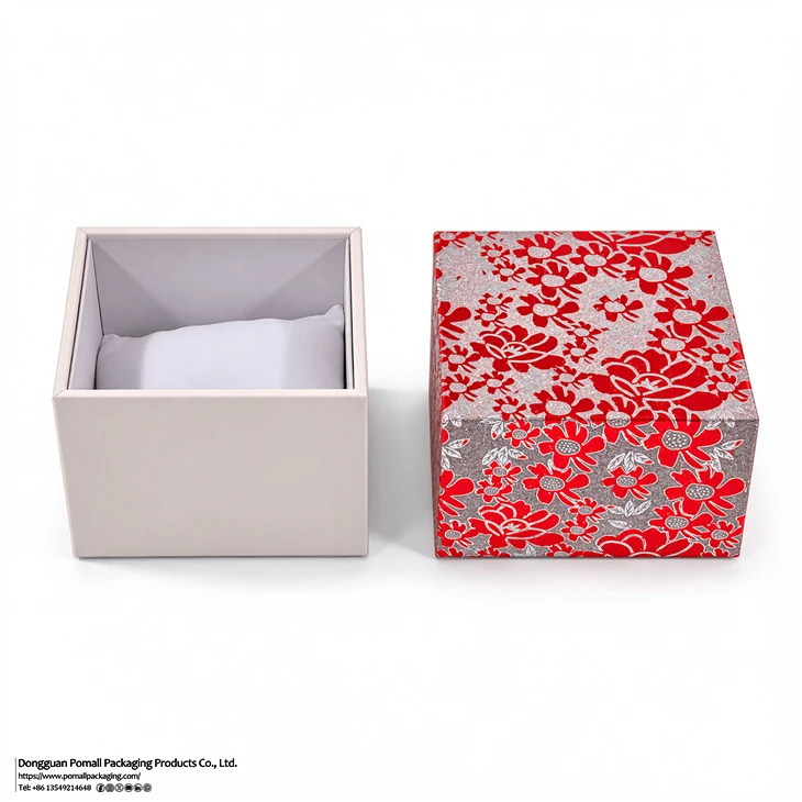 Floral Pattern Rigid Watch Gift Box price