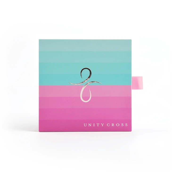 Portable Jewelry Packaging Drawer Box With Ribbon Handle suppliers