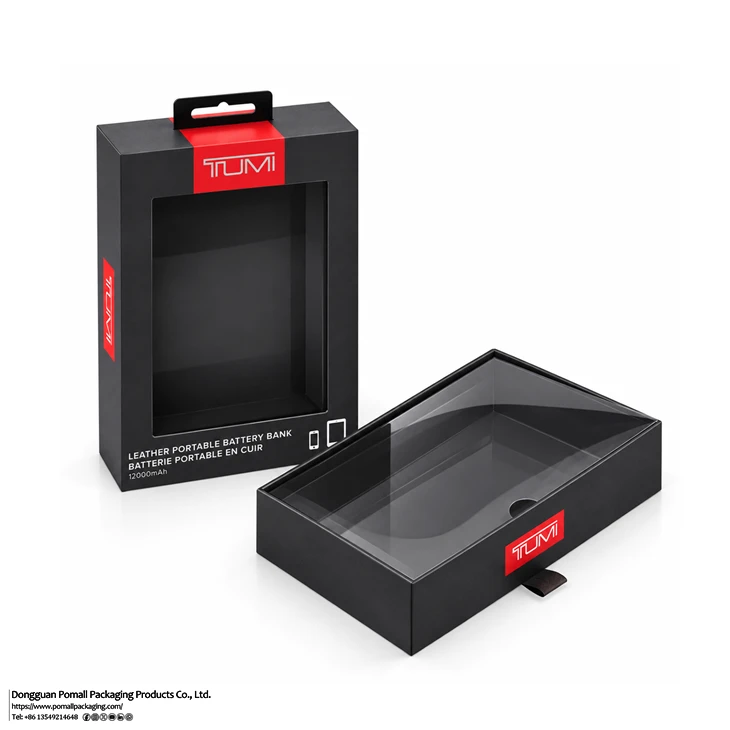 Window Drawer Gift Box With Hanger high quality
