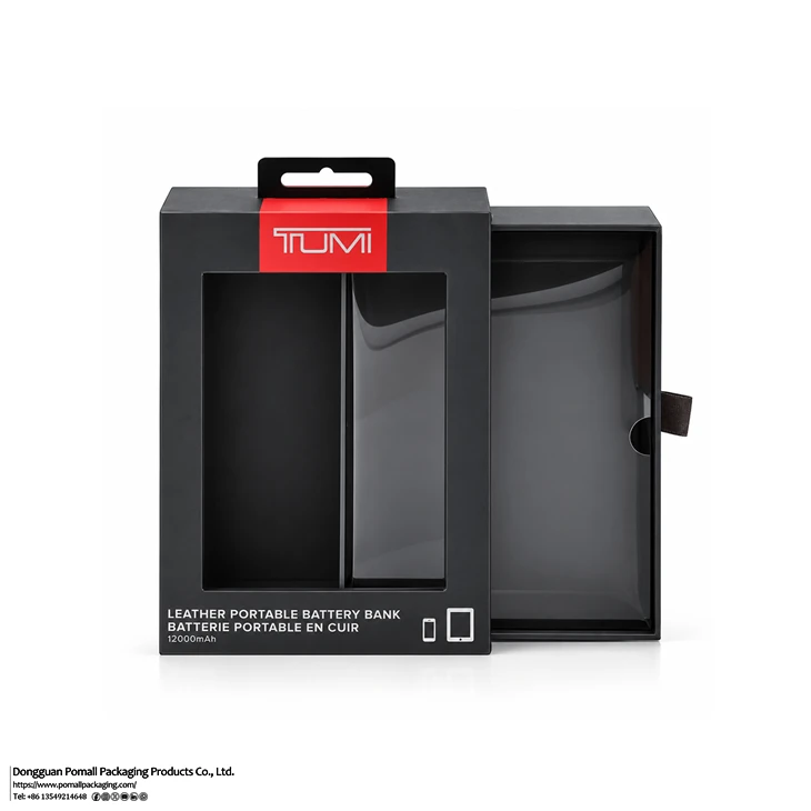 Window Drawer Gift Box With Hanger factory