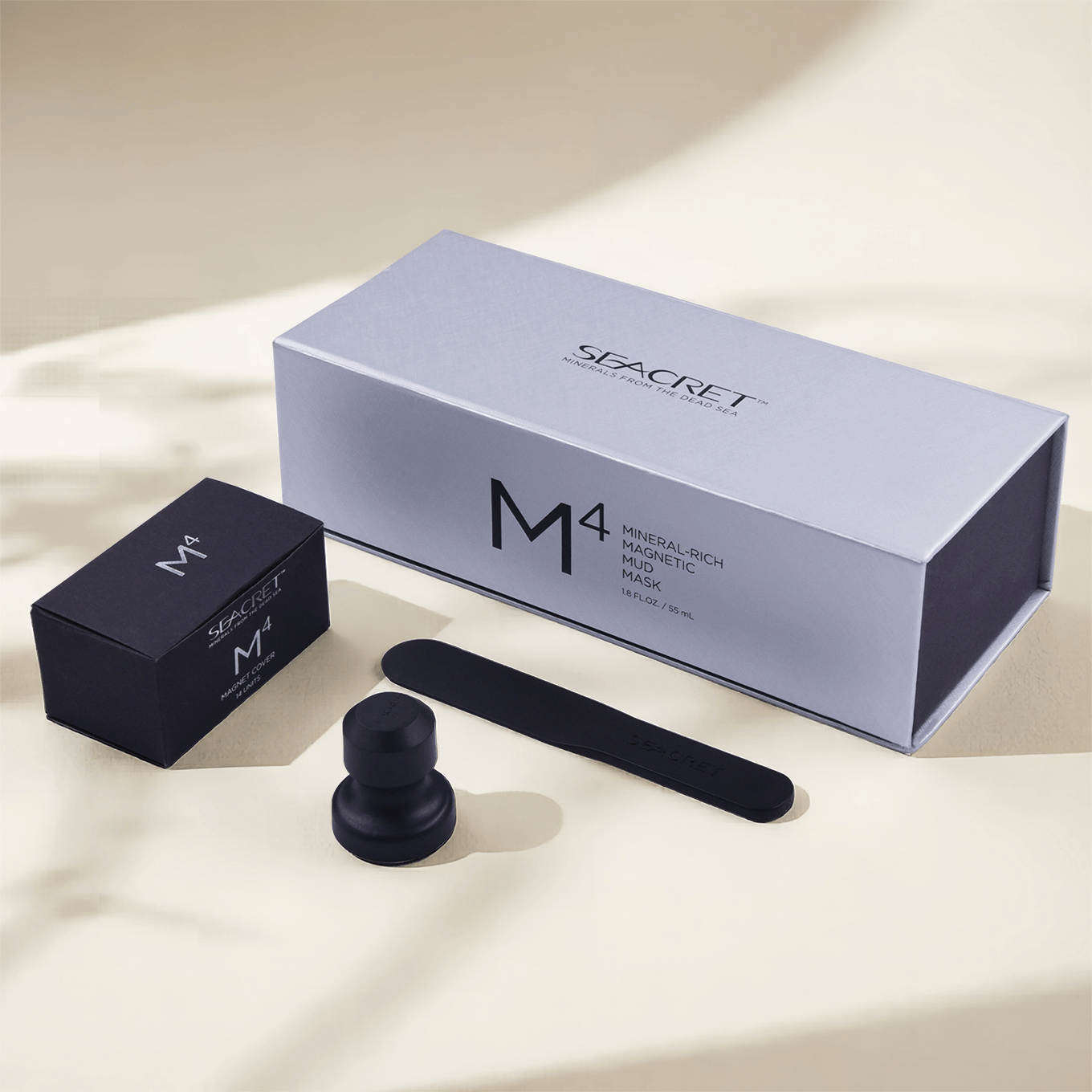 Embossed Matte-finished Cosmetic Box With Foam Insert