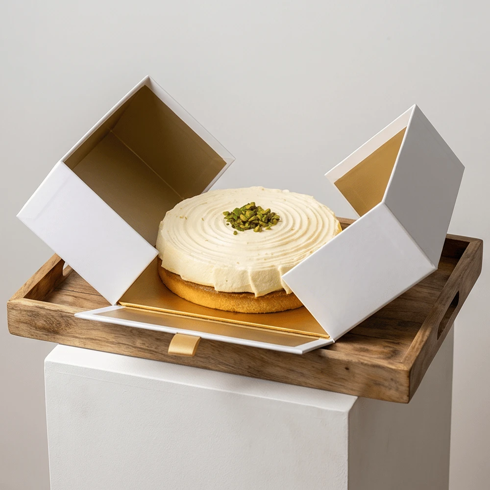 rigid double door cake box rigid double door cake box