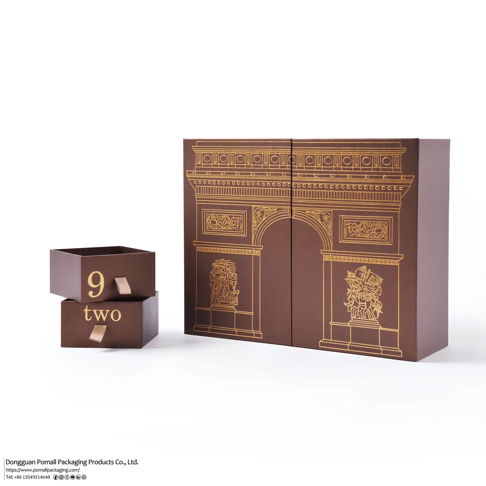 luxury brown cosmetic box luxury brown cosmetic box