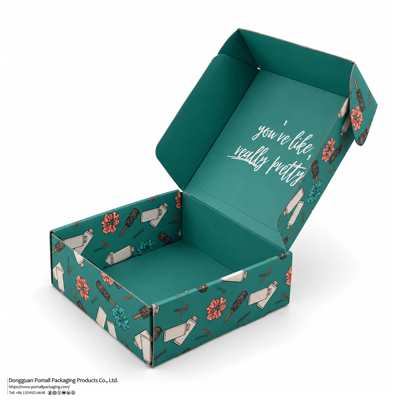Mailer box for skincare and beauty products Mailer box for skincare and beauty products