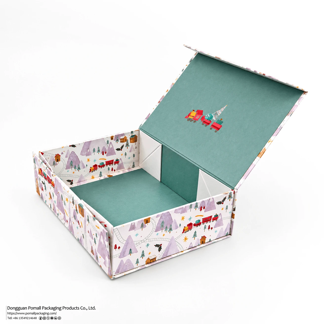 Foldable apparel packaging box for sweaters and knitwear Foldable apparel packaging box for sweaters and knitwear