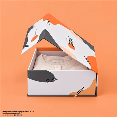 Book Style Rigid Apparel Gift Box