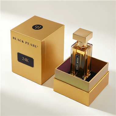 Golden Luxury Cosmetic Box