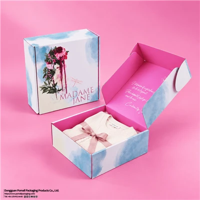 Printed Apparel Mailer Box