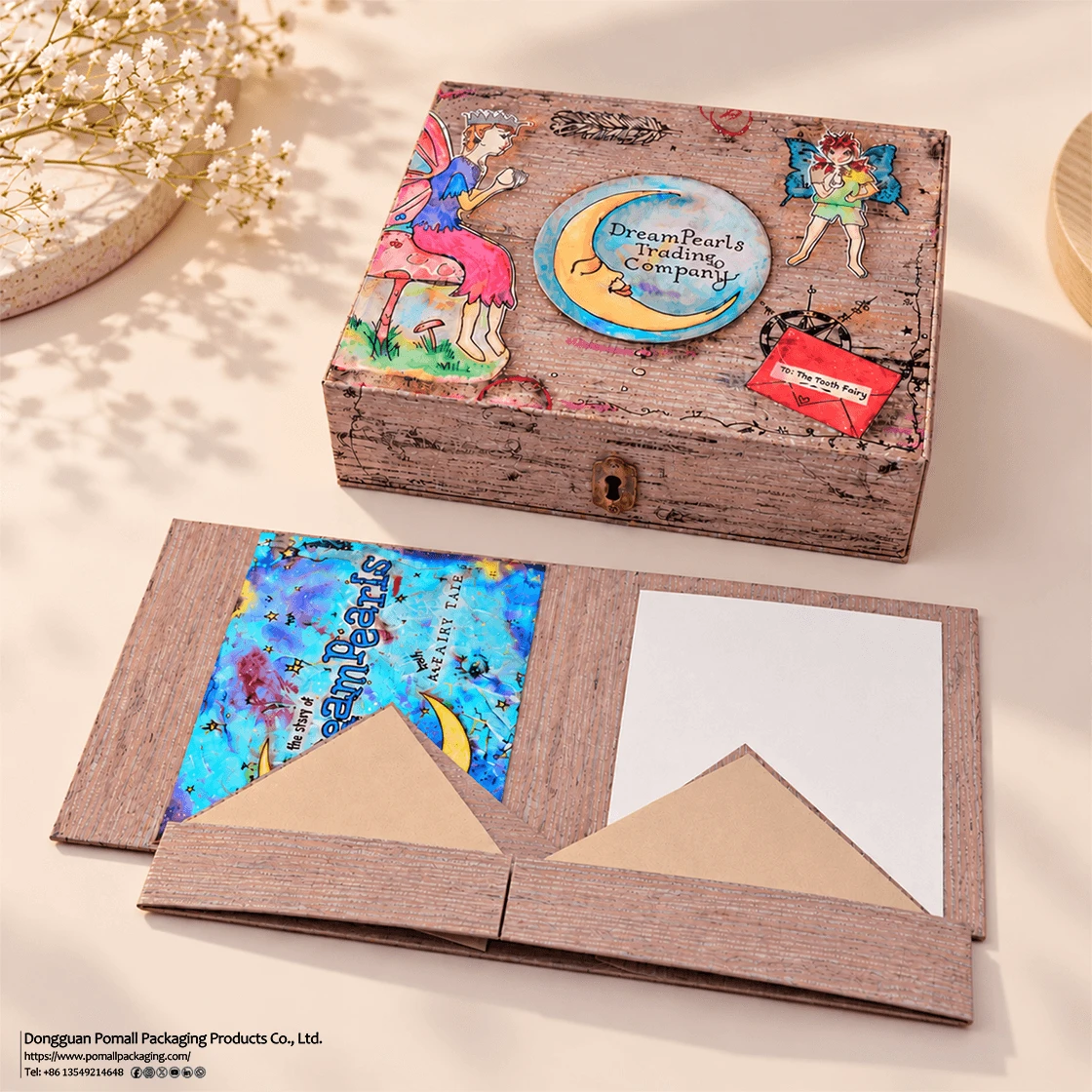 Vintage Fairy Tale Foldable Gift Box